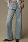 The Colette Full-Length Wide-Leg Jeans by Maeve