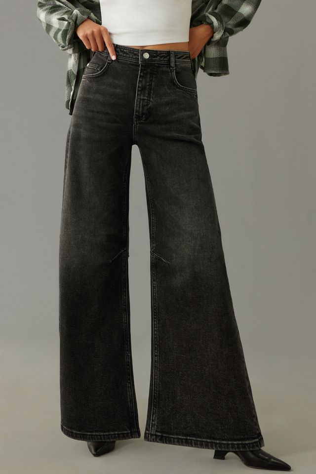 Pilcro The Bowed Slouch Tapered Jeans #1