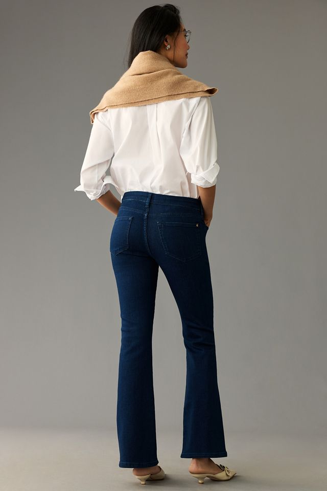 By Anthropologie Low-Rise Flare Pants