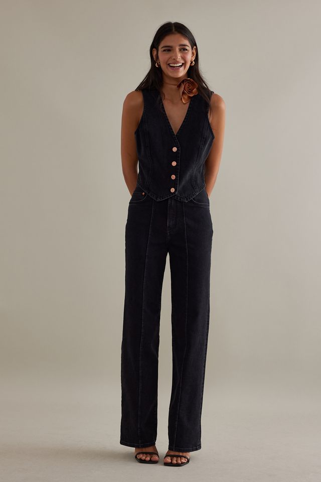 Seen Worn Kept Seamed High-Rise Wide-Leg Jeans #2