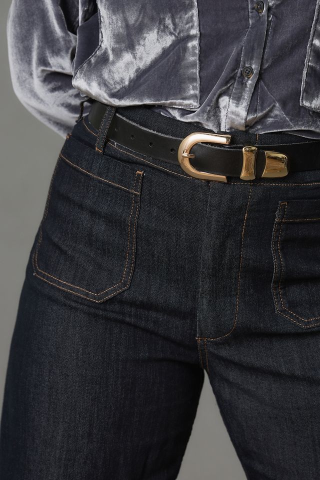 The Colette Crop Wide-Leg Jeans by Maeve #9
