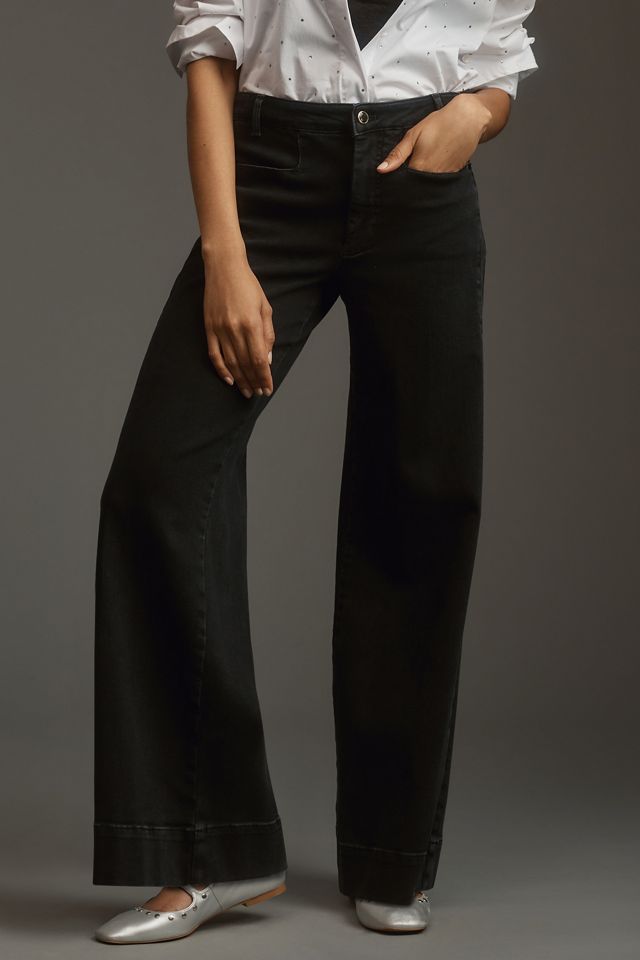 Maeve Low-Rise Wide-Leg Trouser Jeans #1
