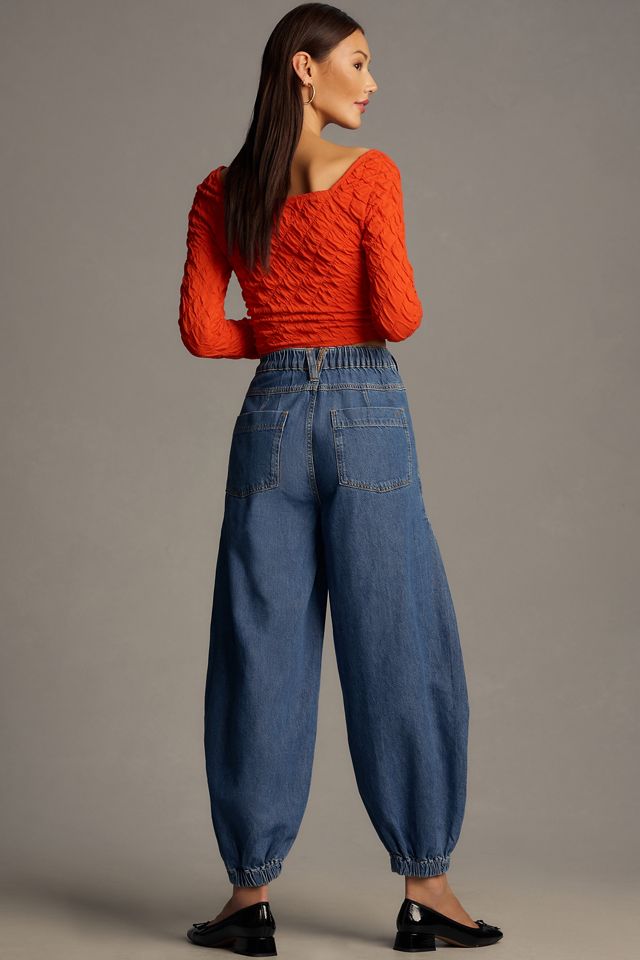 Pilcro Wharfside High-Rise Jogger Jeans #2