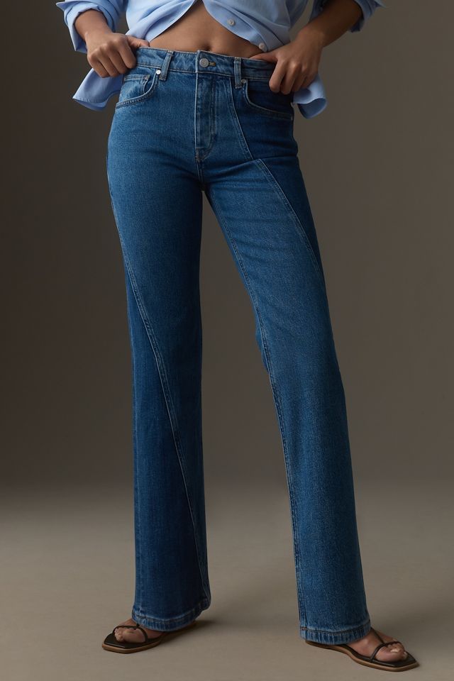Pilcro Vintage High-Rise Straight-Leg Jeans #1