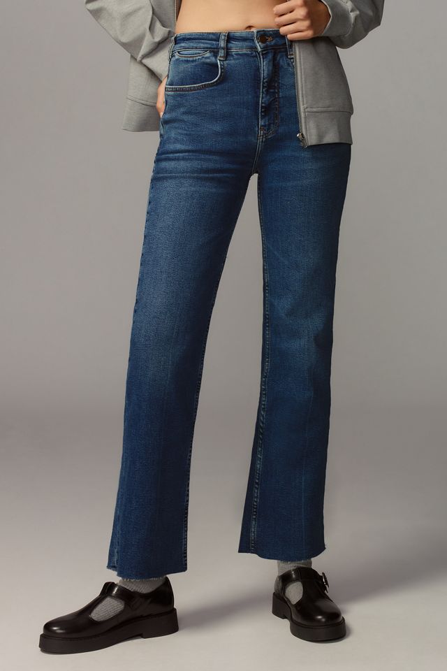 The Annie High-Rise Straight-Leg Jeans by Pilcro #1