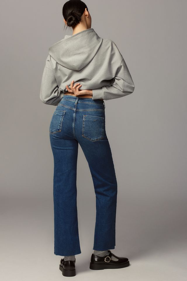 The Annie High-Rise Straight-Leg Jeans by Pilcro #3