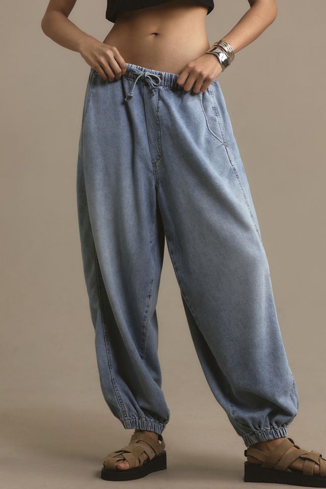 Pilcro Beachy High-Rise Parachute Jeans #1