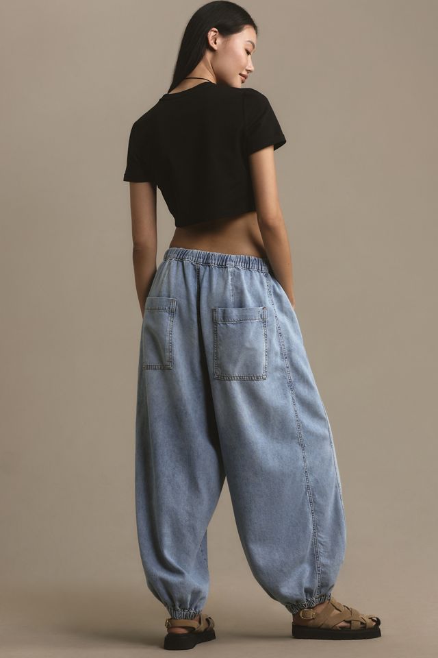 Pilcro Beachy High-Rise Parachute Jeans #2