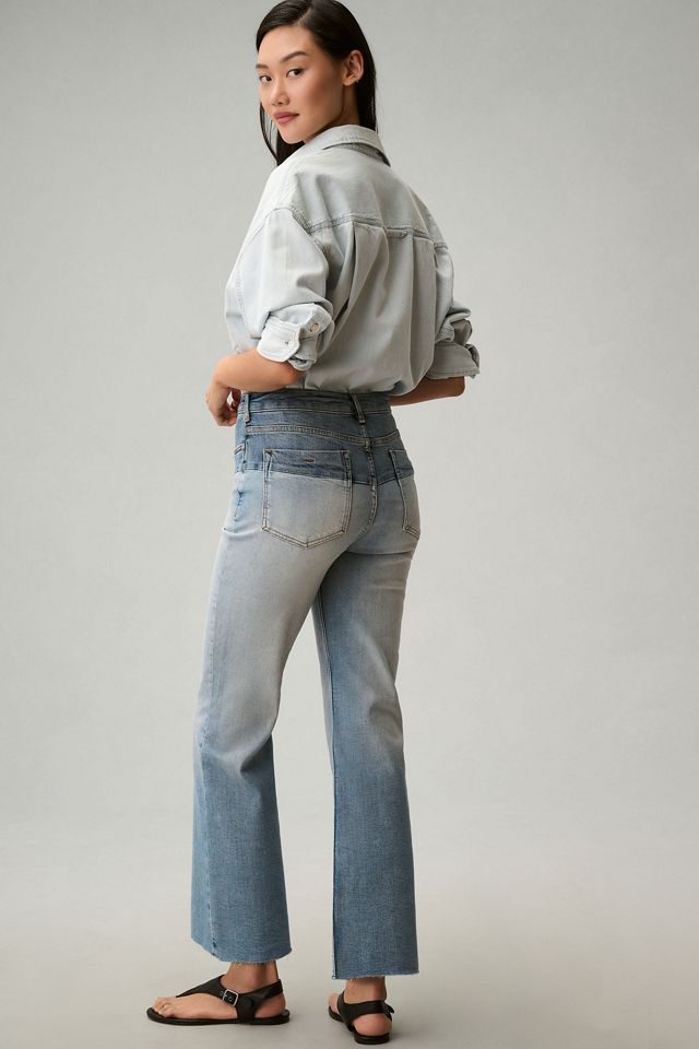 The Annie High-Rise Straight-Leg Jeans by Pilcro #3