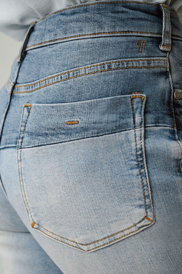 The Annie High-Rise Straight-Leg Jeans by Pilcro #4