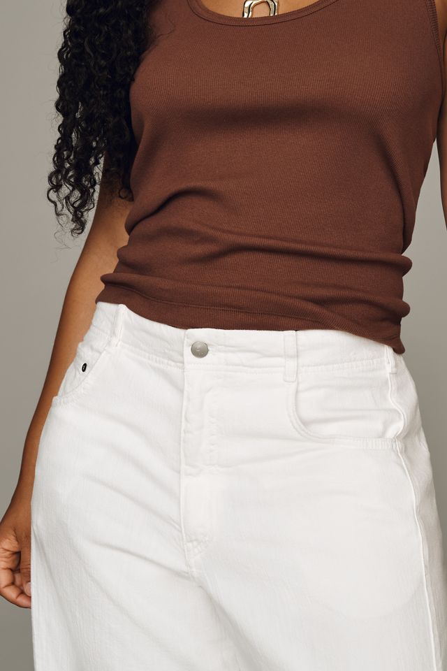 Pilcro Adi Mid-Rise Flare Jeans #8