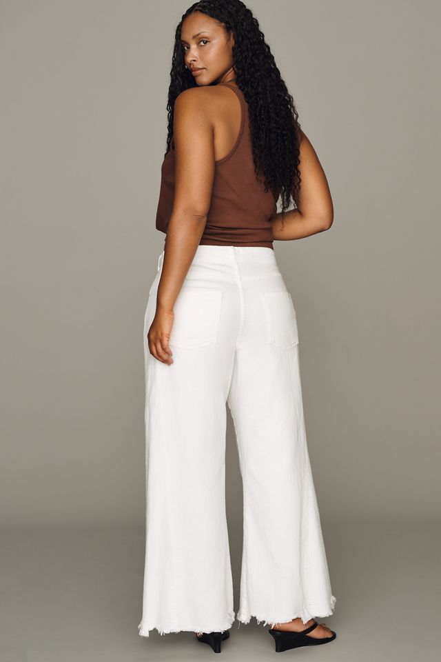 Pilcro Adi Mid-Rise Flare Jeans #9