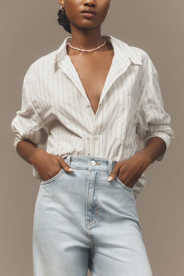 Pilcro Relaxed High-Rise Wide-Leg Jeans #3