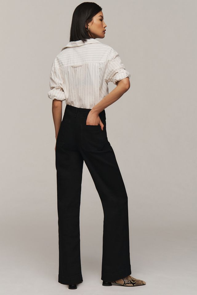 The Colette Full-Length Wide-Leg Jeans by Maeve #2