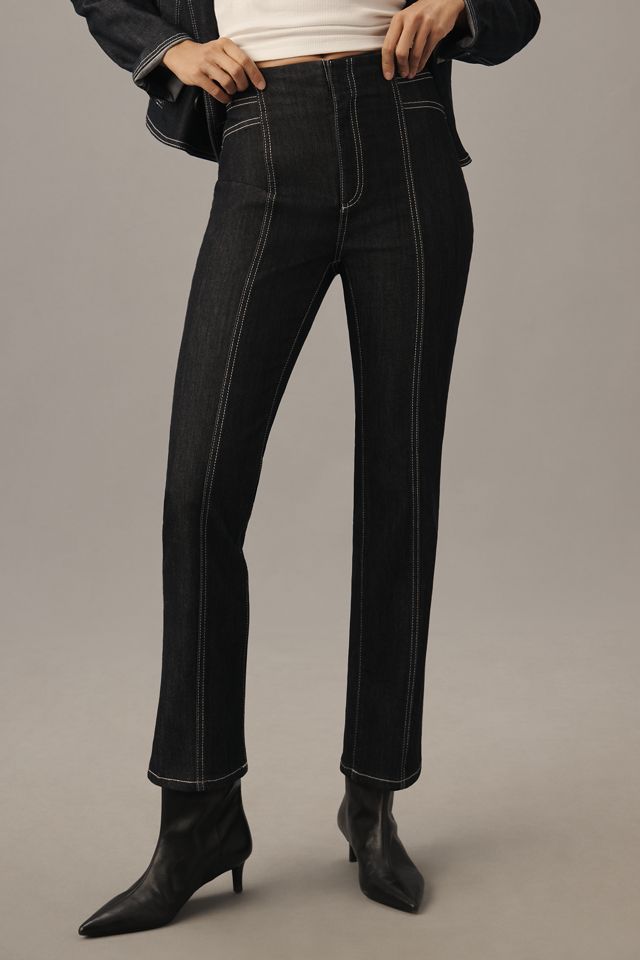 Maeve Downtown Date High-Rise Straight-Leg Jeans #1