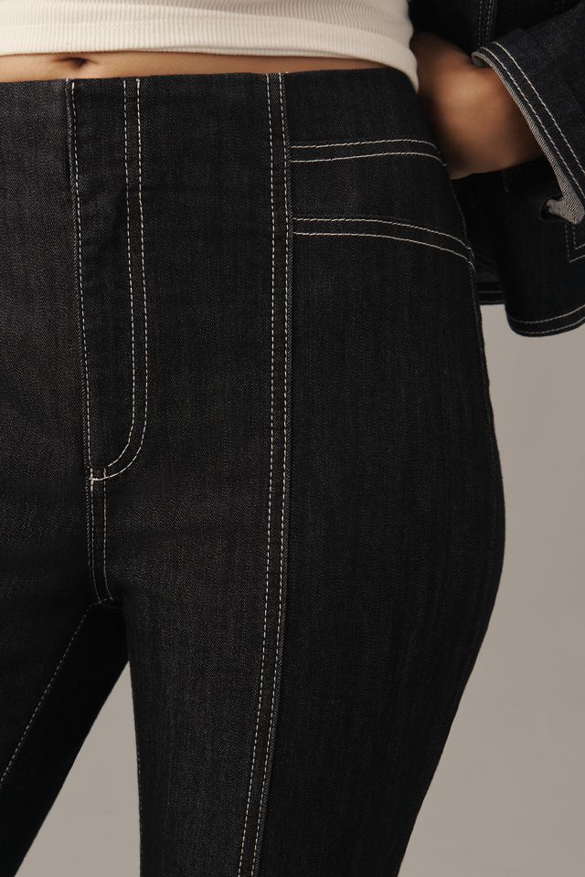 Maeve Downtown Date High-Rise Straight-Leg Jeans #3
