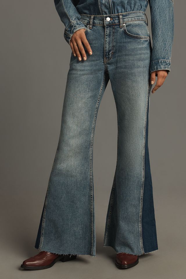 NWT Pilcro High Rise Flare Jeans Stretch Anthropologie Retail’s popular $148 Size 30T