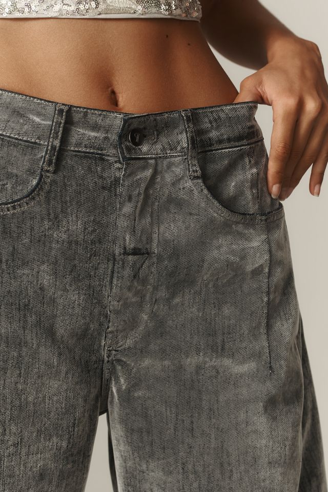 The Kenna Mid-Rise Heritage Barrel Jeans by Pilcro: Velvet Edition #3