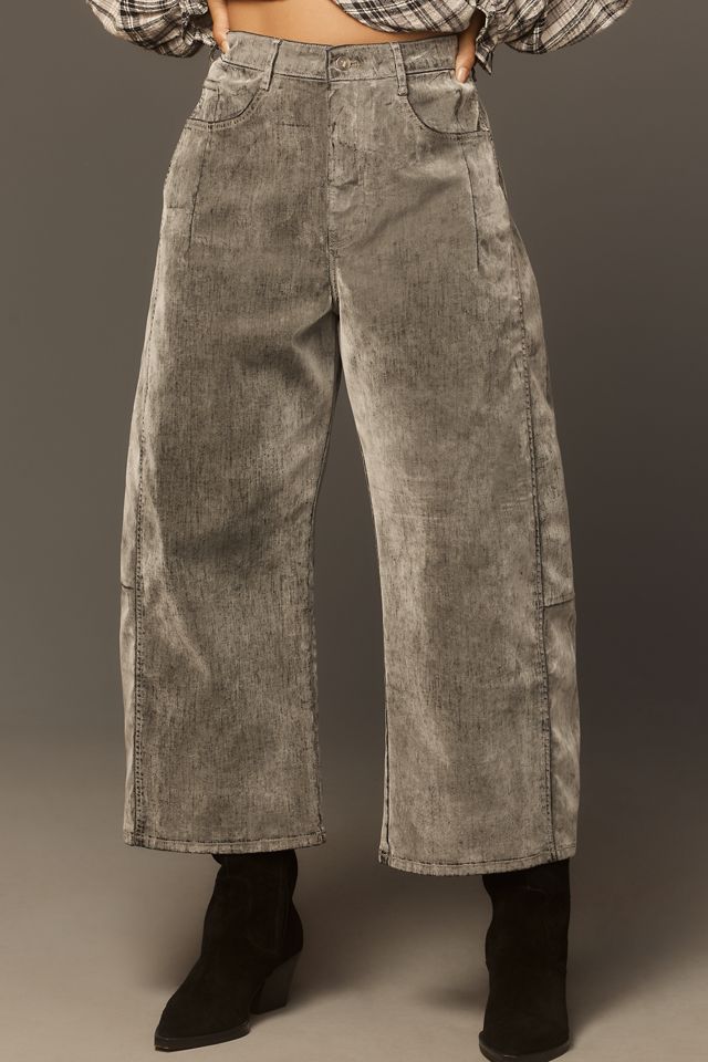 The Kenna Mid-Rise Heritage Barrel Jeans by Pilcro: Velvet Edition #5