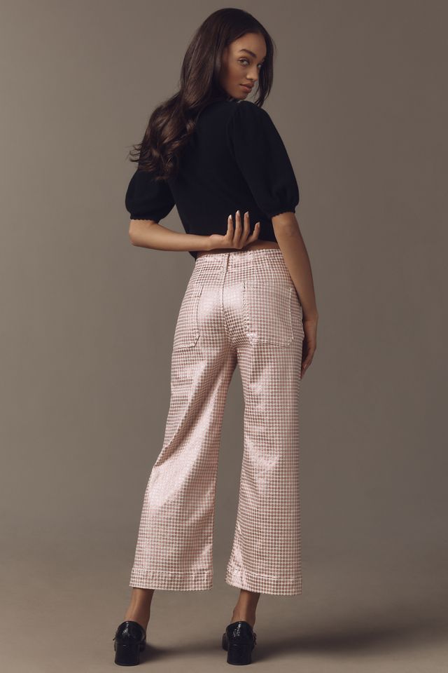 The Colette Crop Wide-Leg Jeans by Maeve #2