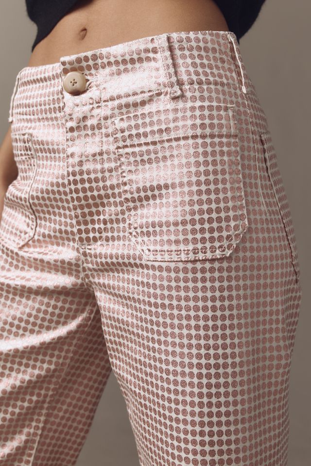 The Colette Crop Wide-Leg Jeans by Maeve #3