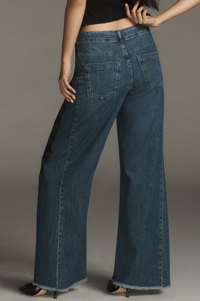 The Adi Tuxedo Mid-Rise Flare Jeans by Pilcro #2