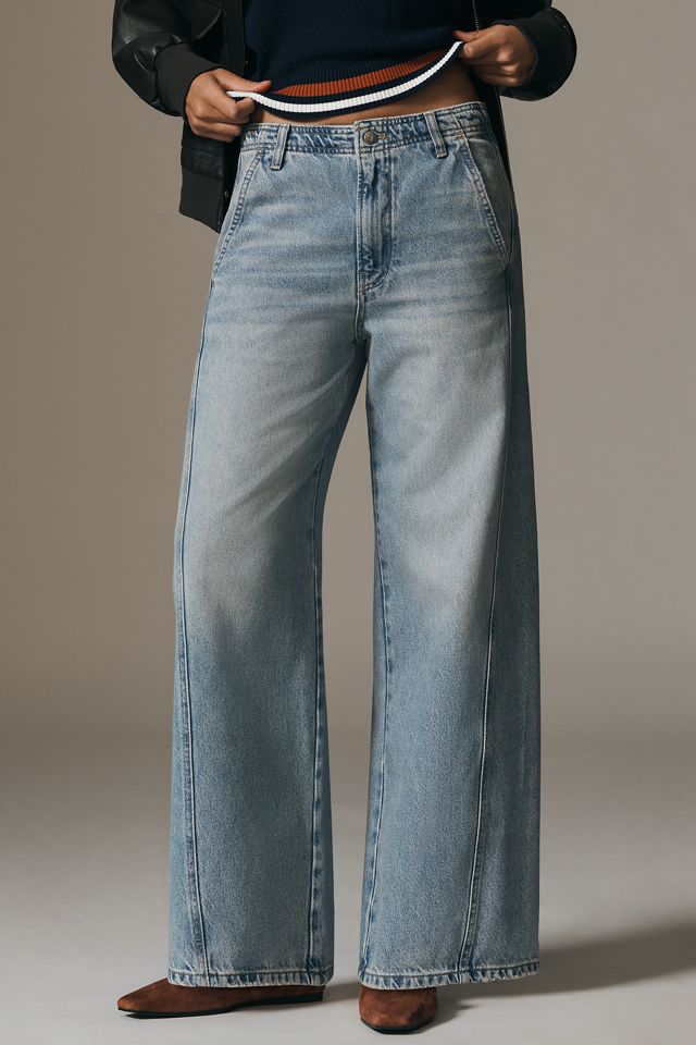 Pilcro Relaxed High-Rise Tapered Jeans #1