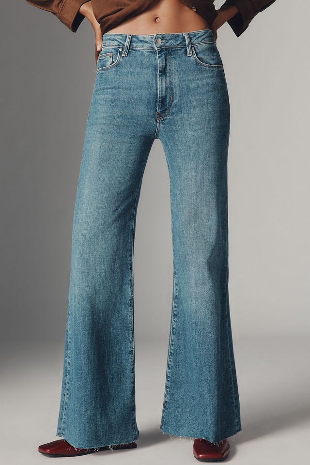 The Robbie High-Rise Flared Fray Jeans #2