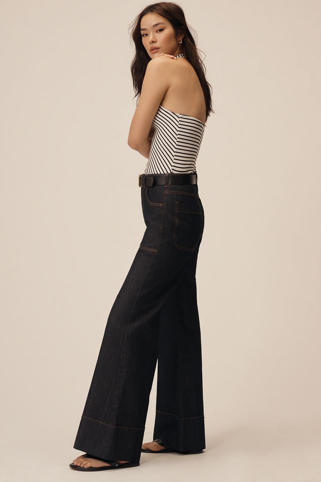 The Rylan Relaxed High-Rise Flare Jeans by Pilcro #2