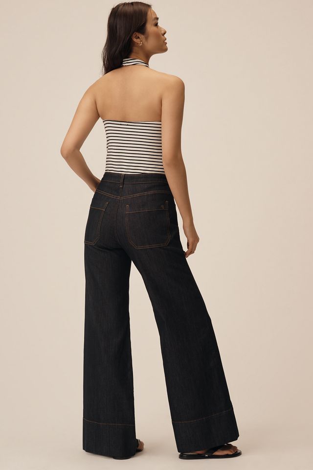 The Rylan Relaxed High-Rise Flare Jeans by Pilcro #4