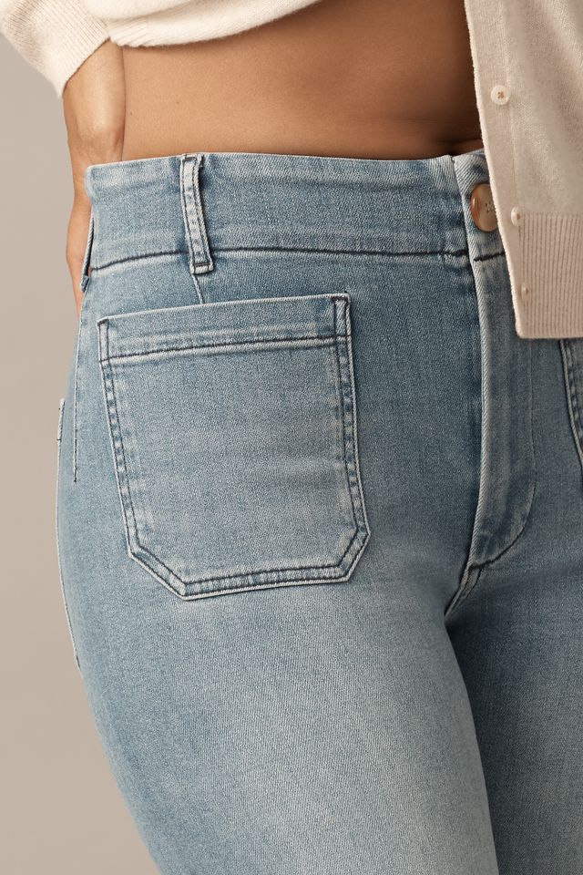 The Curvy Colette Crop Wide-Leg Jeans by Maeve #2