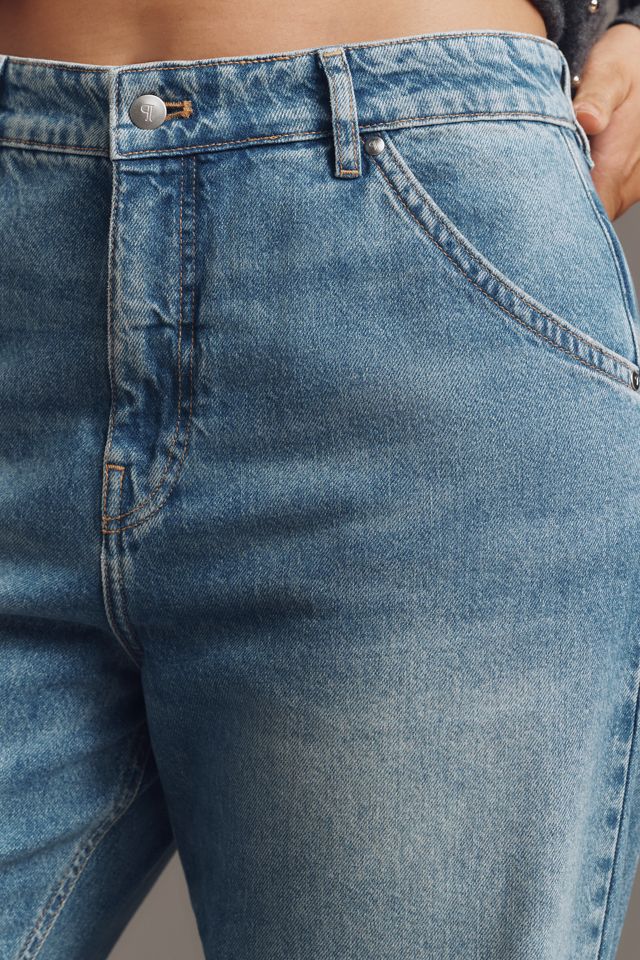 Pilcro High-Rise Straight-Leg Jeans #7