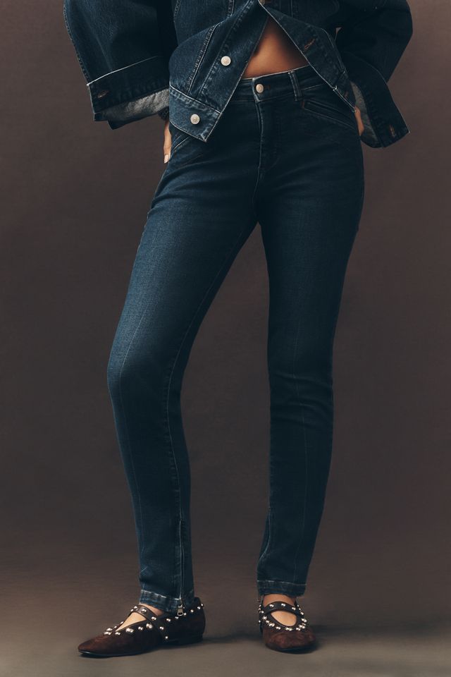 Pilcro Rococo Mid-Rise Zipper-Hem Skinny Jeans #2