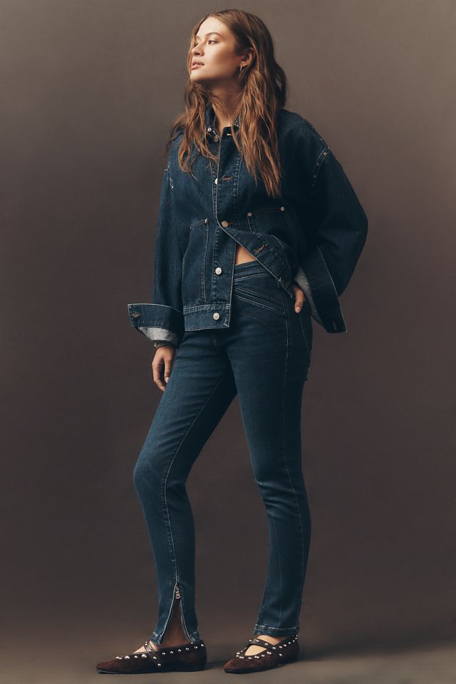 Pilcro Rococo Mid-Rise Zipper-Hem Skinny Jeans #3