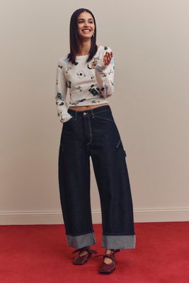 The Kayden Barrel Carpenter Jeans by Pilcro