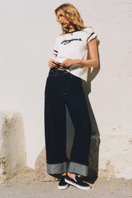 The Kayden Barrel Carpenter Jeans by Pilcro