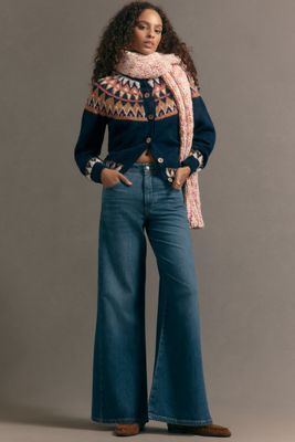 Le jean évasé taille mi-haute Adi par Pilcro