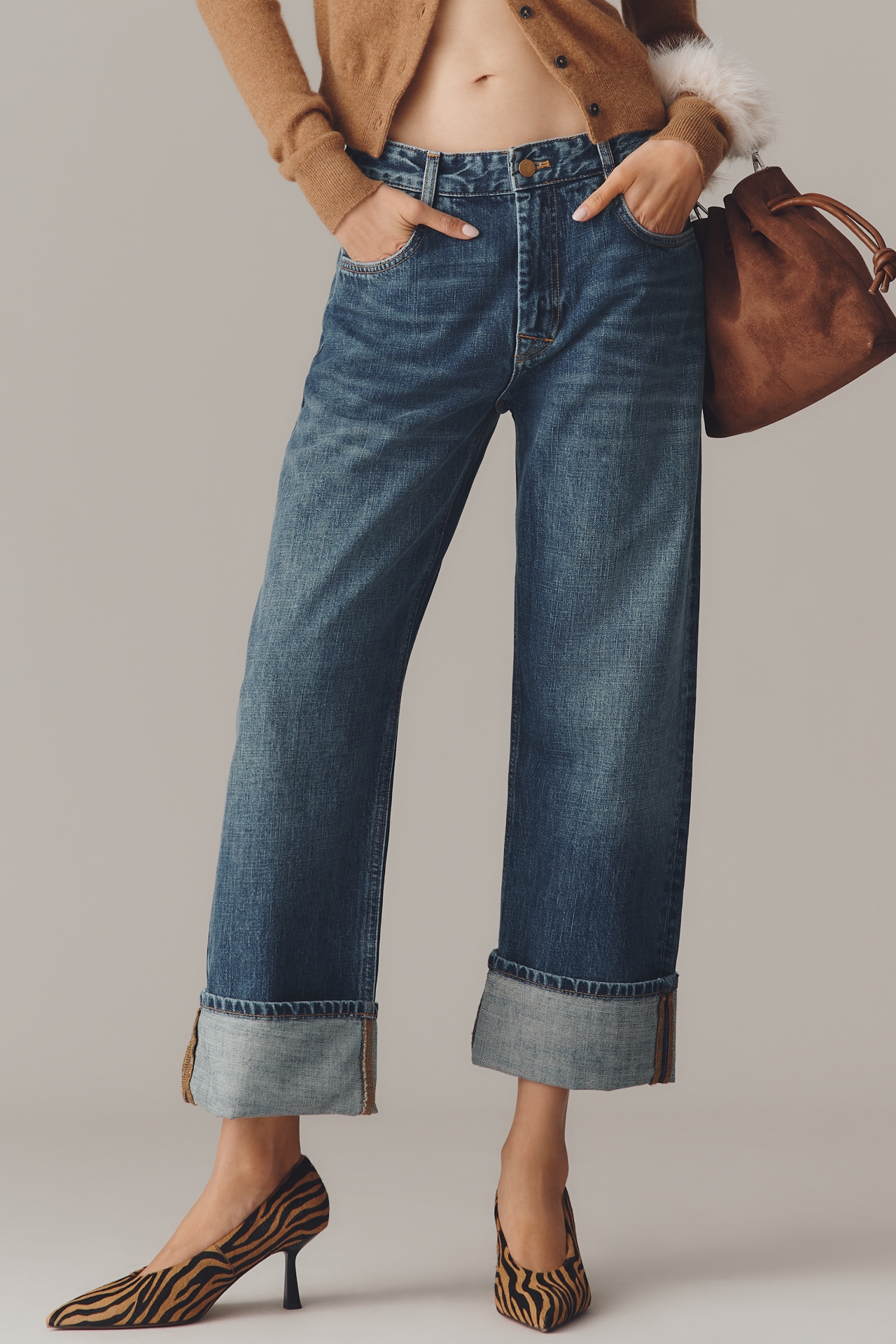 Pilcro Boyfriend Mid-Rise Relaxed Jeans