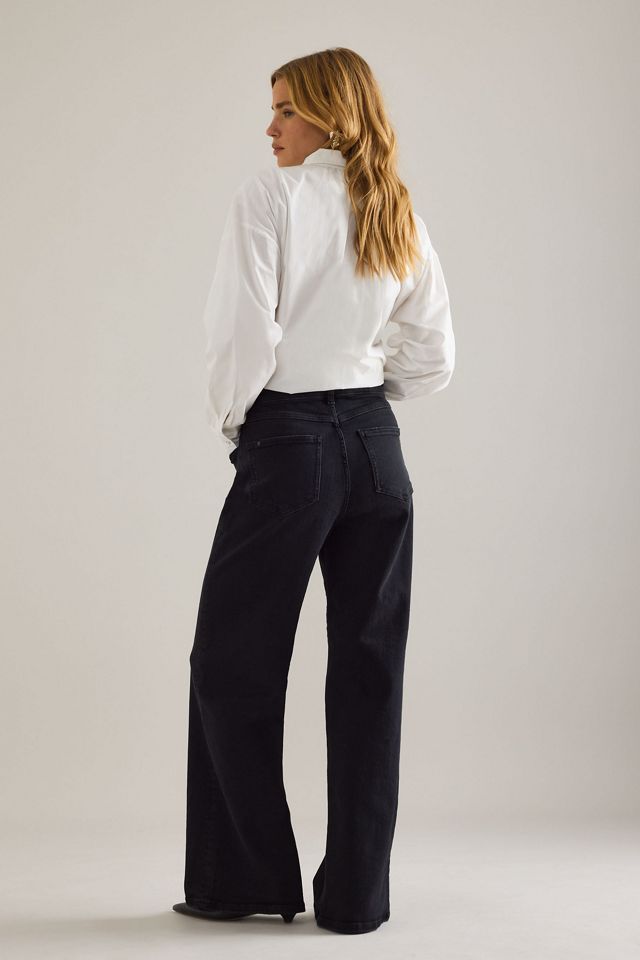 Jeans de Pierna Ancha de Tiro Alto Sadie By Anthropologie #1