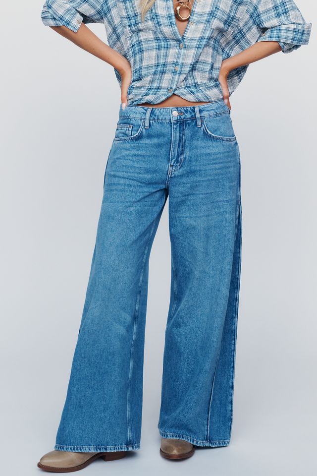 Pilcro High-Rise Wide-Leg Side-Gusset  Jeans #2