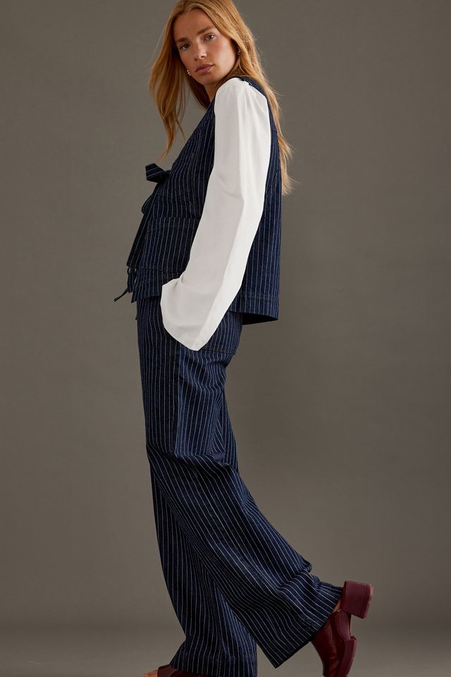Damson Madder Rafe Wide-Leg Jeans  #3