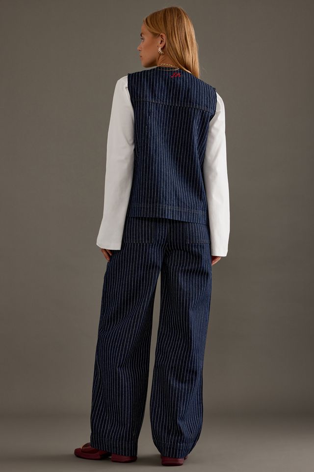 Damson Madder Rafe Wide-Leg Jeans  #4