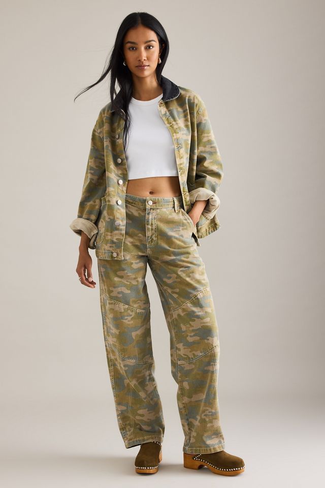 Damson Madder Drew Camo Cargo Jeans #4