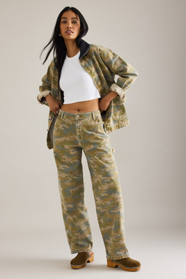 Damson Madder Drew Camo Cargo Jeans