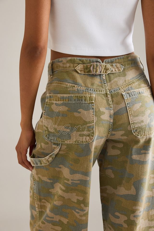 Damson Madder Drew Camo Cargo Jeans #2