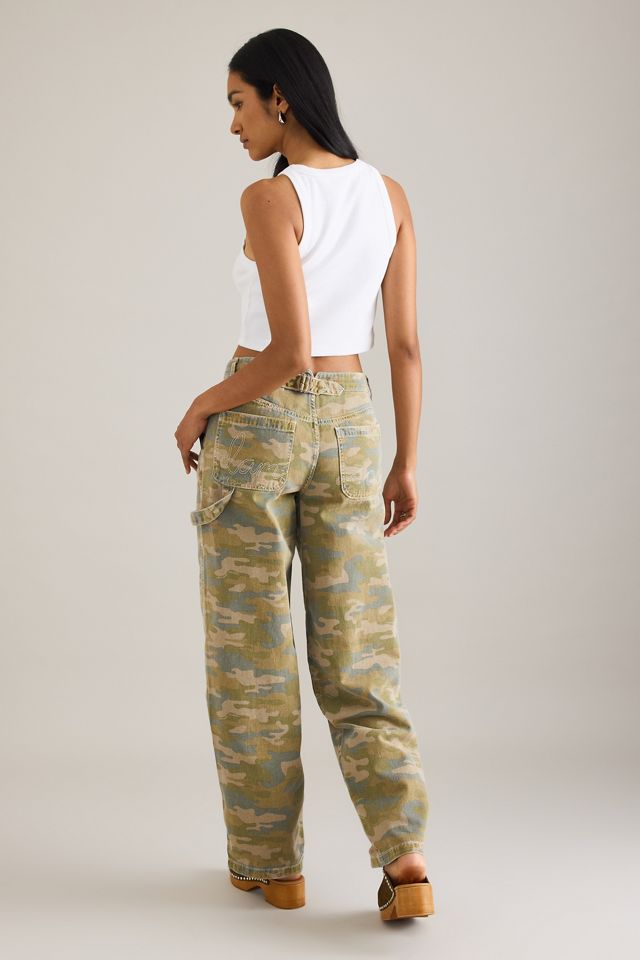 Damson Madder Drew Camo Cargo Jeans #1