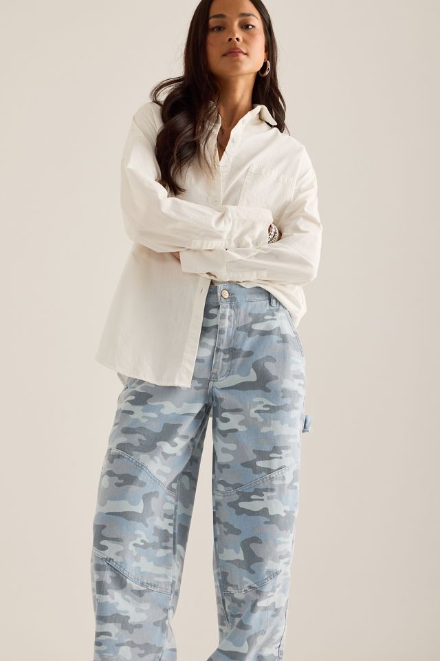 Damson Madder Drew Camo Cargo Jeans #3