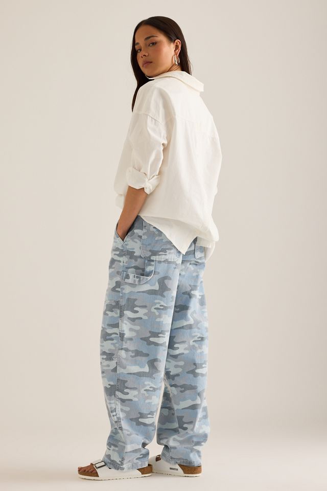 Damson Madder Drew Camo Cargo Jeans #1