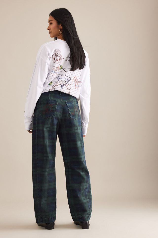 Jeans Damson Madder Neve de Tiro Alto y Pierna Recta #1