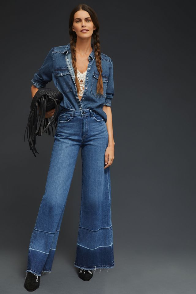 ASKK NY Brighton Wide-Leg Jeans | Anthropologie